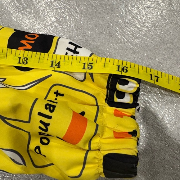 [130cm/Y8/10]Balabala Yellow Cartoon Print Light Jacket - Picture 8 of 8